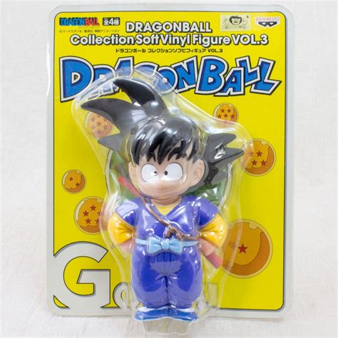 Anime dragon ball z saiyan vegeta pvc action figure figurine toy gift 16cm. Dragon Ball Z Goku Gokou Collection Sofubi Figure 3 Banpresto JAPAN ANIME NINJA | Anime ninja ...