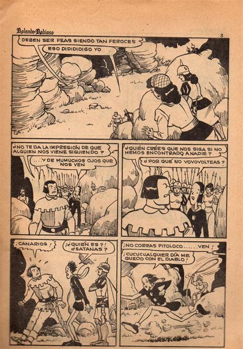 Cómic Rolando El Rabioso No 11 Feb196532p 18 X 25 Cm 15900