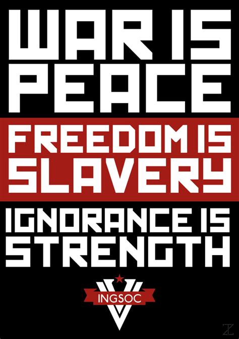Why Did Orwell Choose Freedom Is Slavery Instead Of Slavery Is Freedom As The Second Slogan