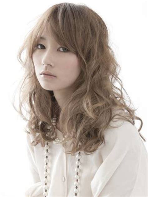 Japanese Curly Coiffure Hair Styles Long Hair Styles Japanese Hairstyle