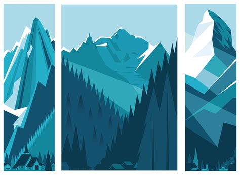 Mountain graphic | Mountain illustration, Polygon art, Graphic illustration