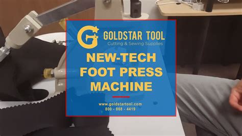 Tutorial New Tech Foot Press Machine 800 868