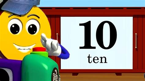 Counting And Spelling 1 10 Learn Numbers 1 10 Pictrain™ Youtube