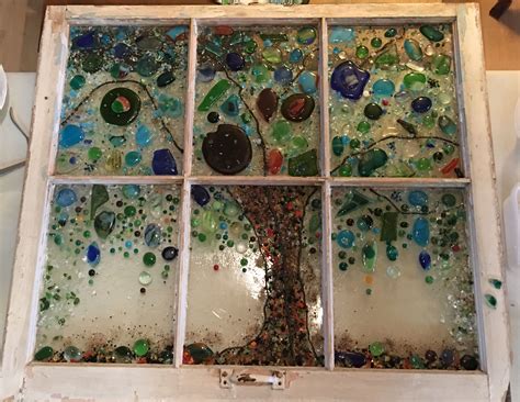 Pin By Liane Majdan On Deko Glass Mosaic Art Glass Window Art Broken Glass Crafts