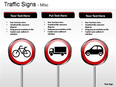 Traffic Signs Misc Powerpoint Presentation Slides Powerpoint Slide