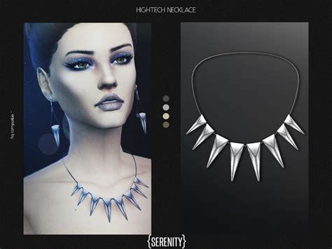 Sims 4 Ccs The Best Necklace By Serenitycc