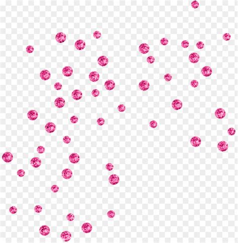 Litter Sprinkles Pink Glitter Png Image With Transparent Background