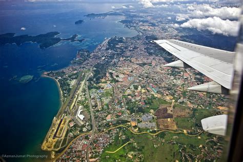 Also, flights will be split taking. BORNEO | From Skyline View | Kota Kinabalu City | _AJP3634 ...