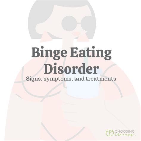 Binge Eating Disorder Signs Symptoms And Treatments