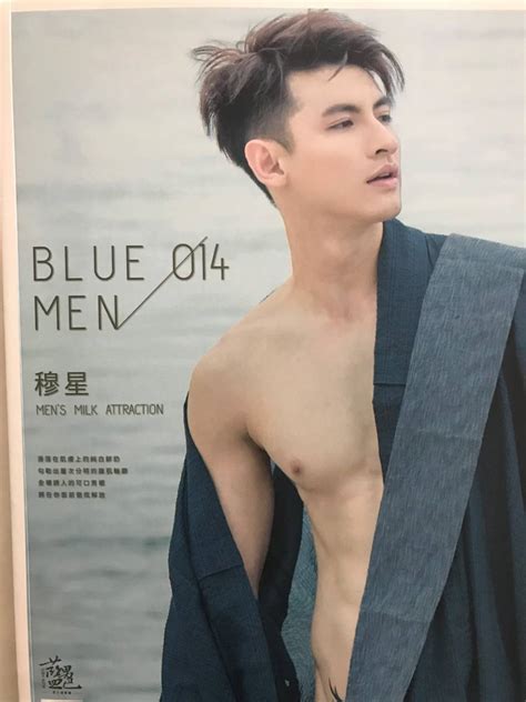 yahoo オークション 【写真集】 blue man 014 藍男色 × 穆星 台湾メ