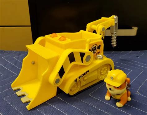 Nickelodeon Paw Patrol Rubbles Lights And Sounds Construction Truck