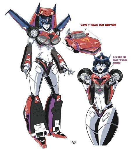 Og Female Transformer Transformers Girl Transformers Artwork