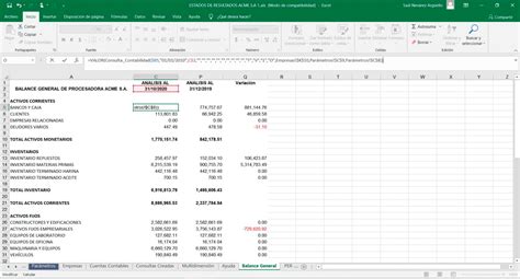 Consultas Contables Avanzadas En Excel