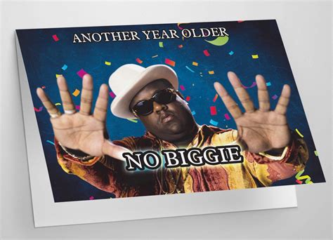 Personalised Notorious Big Biggie Smalls Birthday Card Etsy Uk