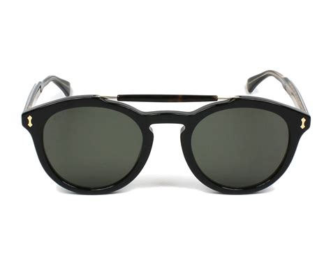 gucci sunglasses gg 0124 s 001 black visionet
