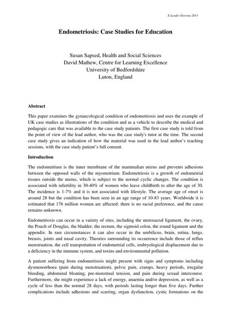 The use of case studies in law and social science research. Case Study Example Education - Teaching Materials Using ...