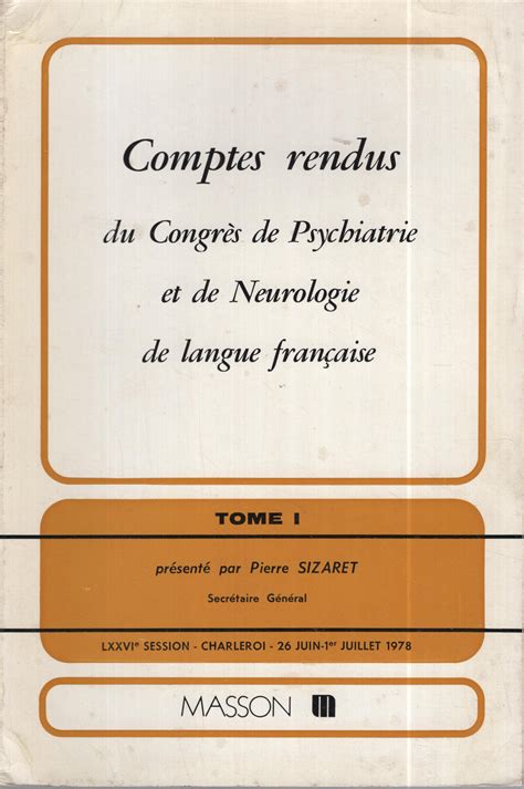 Congrès de Psychiatrie et de Neurologie de Langue Française LXXVI