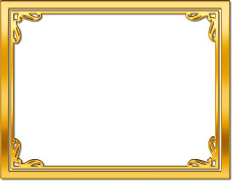 Certificate Frame Png Free Png Image