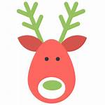 Icon Christmas Reindeer Deer Icons Xmas Santa