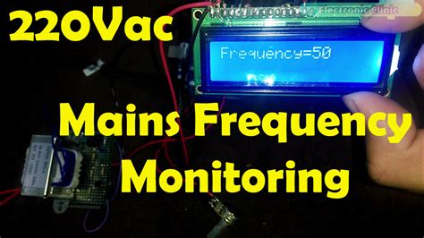Diy Mains Frequency Meter For 110220vac Using Arduino