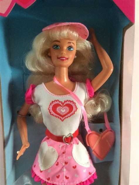 This Valentine Fun Barbie Special Edition With Stickers From 1996 Is New In Original Box And Has