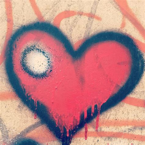 Free Picture Graffiti Heart Paper Artistic Art Love Texture