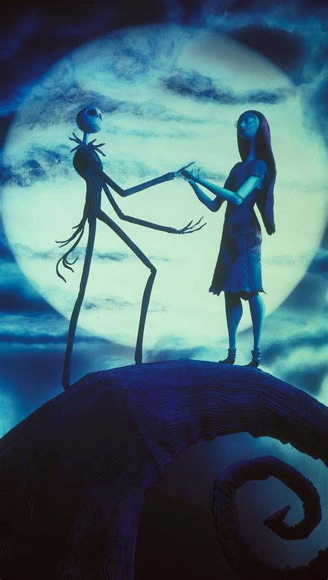 Jack And Sally Before Christmas Nightmare Hd Phone Wallpaper 800x1412