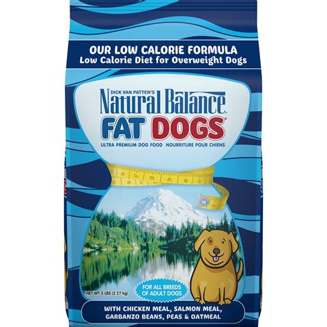 5lb Fat Dogs Low Calorie Dry Dog Food Chicken Meal Salmon Meal