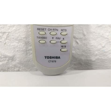 Toshiba Ct 878 Tv Remote For 14af45 14af46 14af46c 20af45 20af46 Best