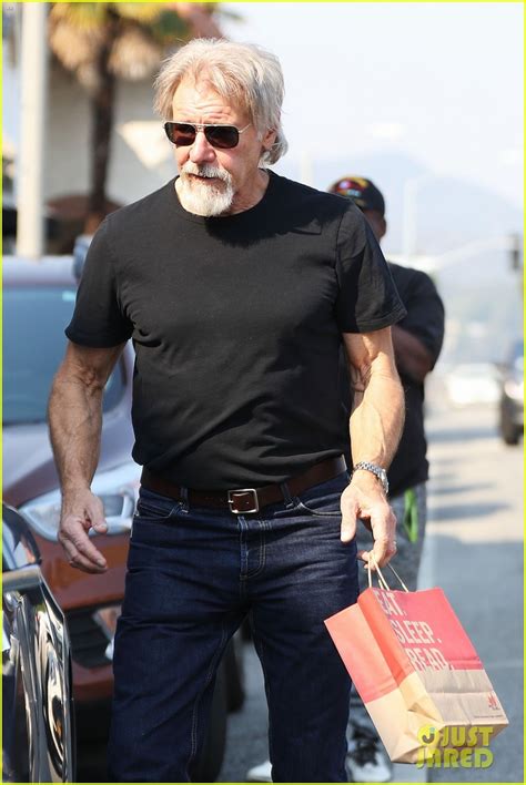 Harrison Ford Shows Off His New Goatee Photo Harrison Ford