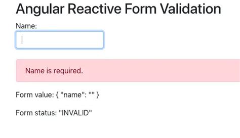 Reactive Forms In Angular Form Validation In Angular Youtube Images