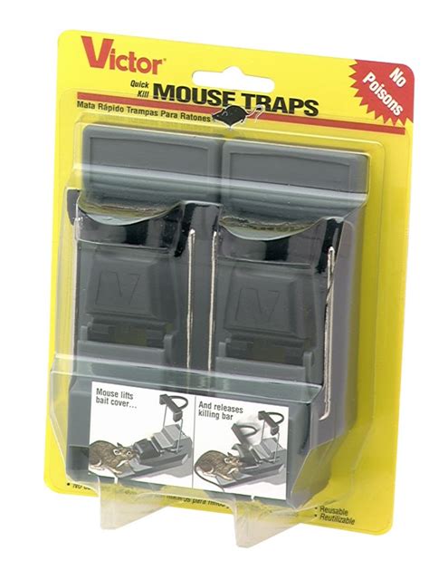 Victor Quick Kill Mouse Trap 2pk The Home Depot Canada