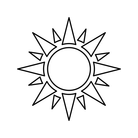 Sun Sun Ray Icon Png Transparent 9664587 Png