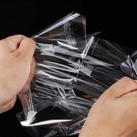 Thick Clear Cello Durable Plastic Resealable Self Sealing Poly