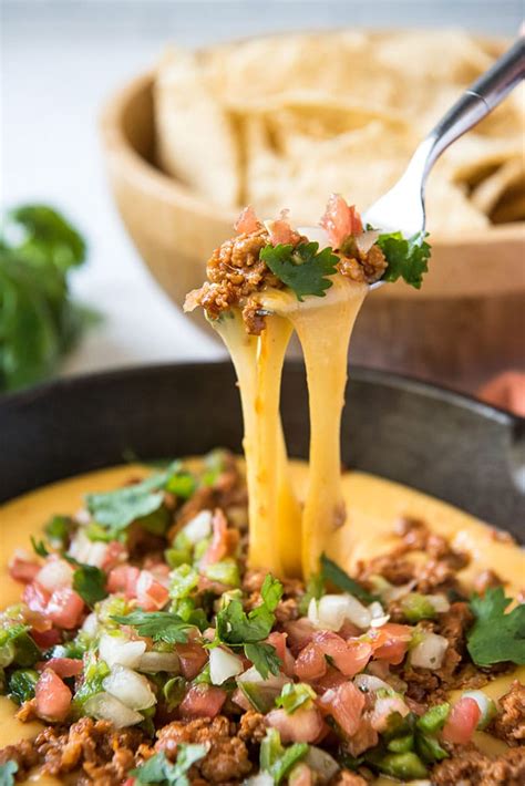 I took that recipe and swapped a few things, adding pumpkin and turning it more into a queso fundido with chorizo. Queso Fundido with Chorizo | YellowBlissRoad.com