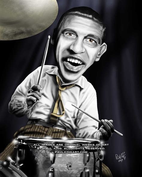 Buddy Rich Caricature Caricature Celebrity Art Famous Artists