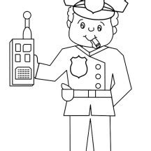 Walkie Talkie Coloring Pages