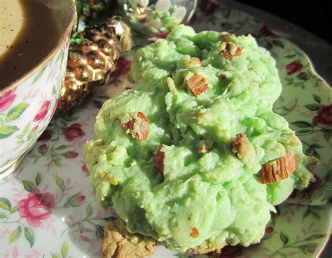 Plan ahead, as these require a bit of refrigeration time. The Irish Mother: Pistachio Cookies