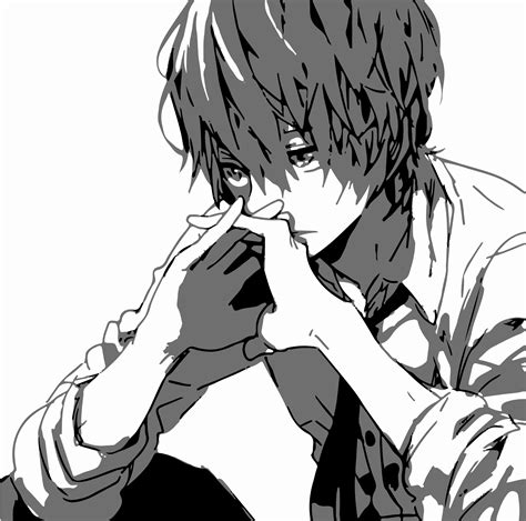 Depressed Anime Profile Picture Boy Sad 42 Sad Anime Boy Wallpapers