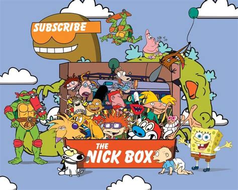 The Nick Box Spring 2017 Full Spoilers 90s Nickelodeon Cartoons
