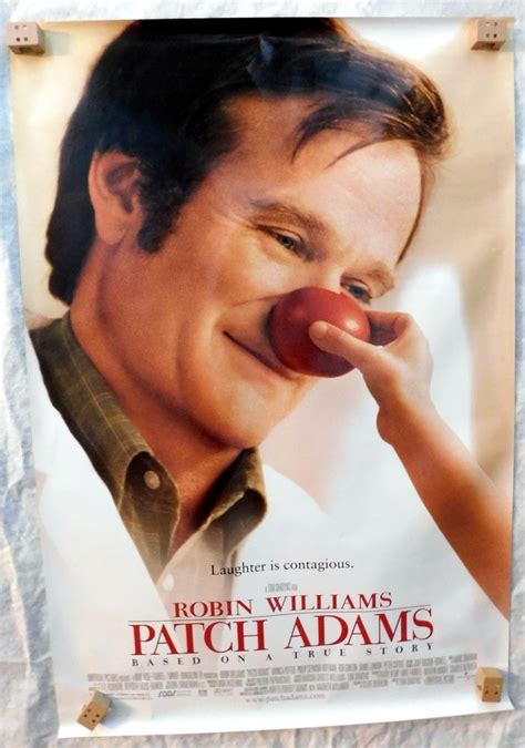 Patch adams is a doctor who doesn't look, act or think like any doctor you've met before. Patch Adams Original Theatrical Movie Poster 40 x 27 D/S 2 Sided Rolled 1998 | eBay | Patch ...