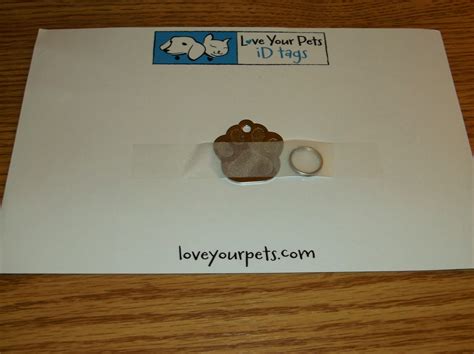 Engraving will last and not rub off. Missys Product Reviews : Love Your Pet ID Tags