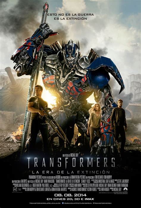Cartel De La Película Transformers La Era De La Extinción Foto 25