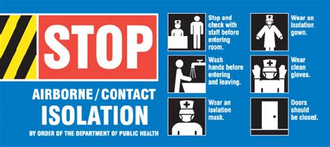 Identify Infection Hazards With Medical Signage Landh Sign