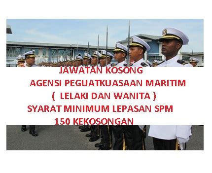 The malaysian maritime enforcement agency (abbreviation: Jawatan Kosong: Jawatan Kosong Laskar Lepasan SPM Agensi ...