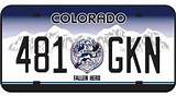 Colorado License Plate Fees Photos