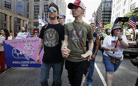 boston straight pride parade draws oppressed majority counter protesters the times of israel