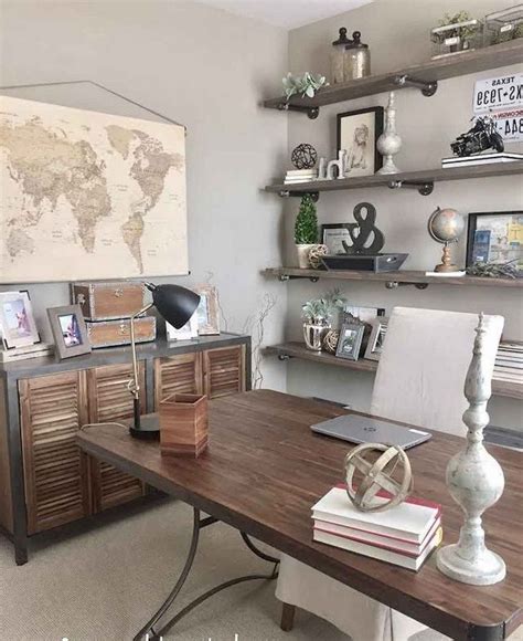35 incredible diy farmhouse desk decor ideas on a budget cozy home office office desk decor