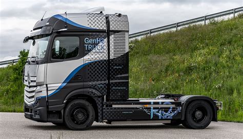 Daimler Trucks Testet Neuen Wasserstoff Lkw Ecomento De