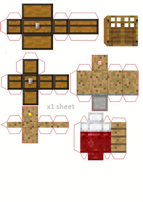 Papercraft Castle For Your Minis Minecraft Printables Minecraft